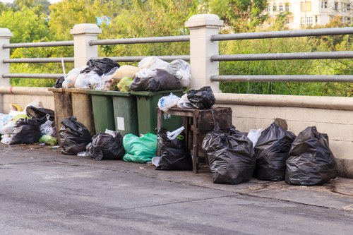 Residential skip on a Manor Park property