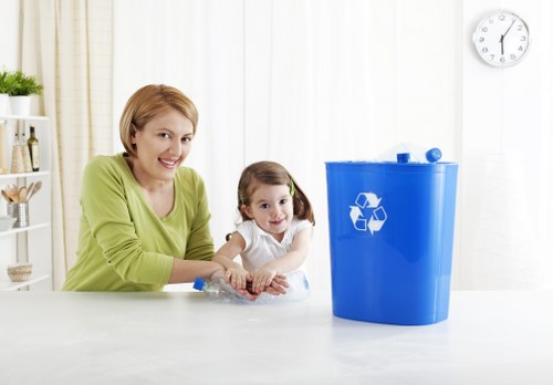 Recycling process for construction materials in Manor Park